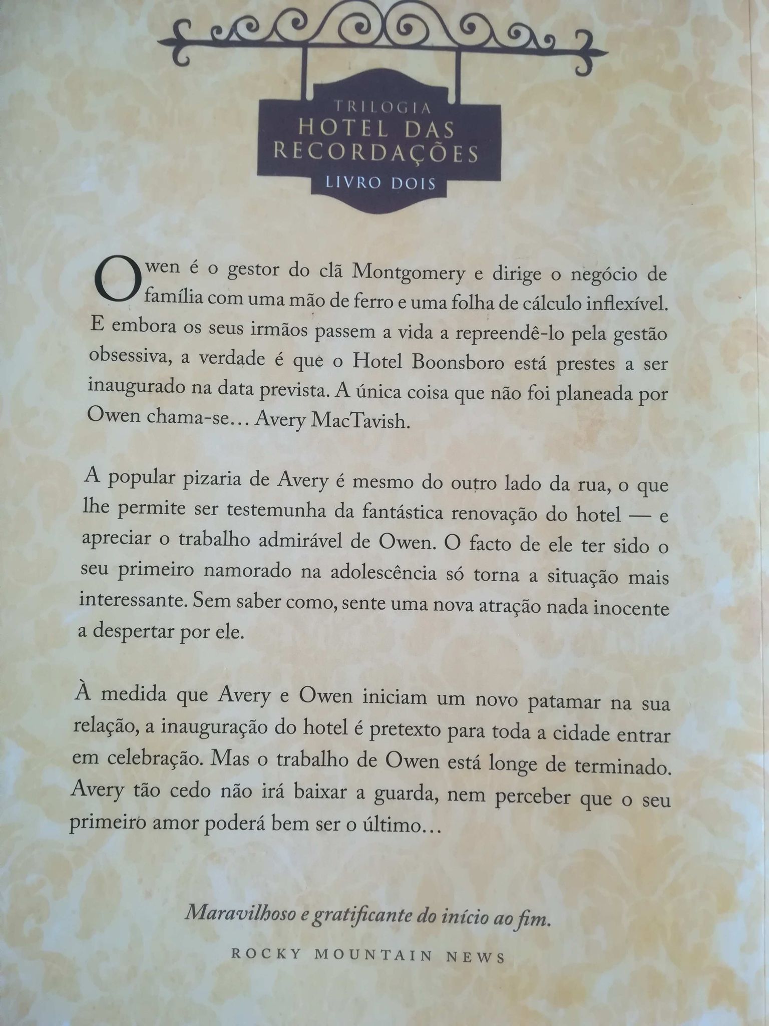Maravilhoso e gratificante até ao fim 