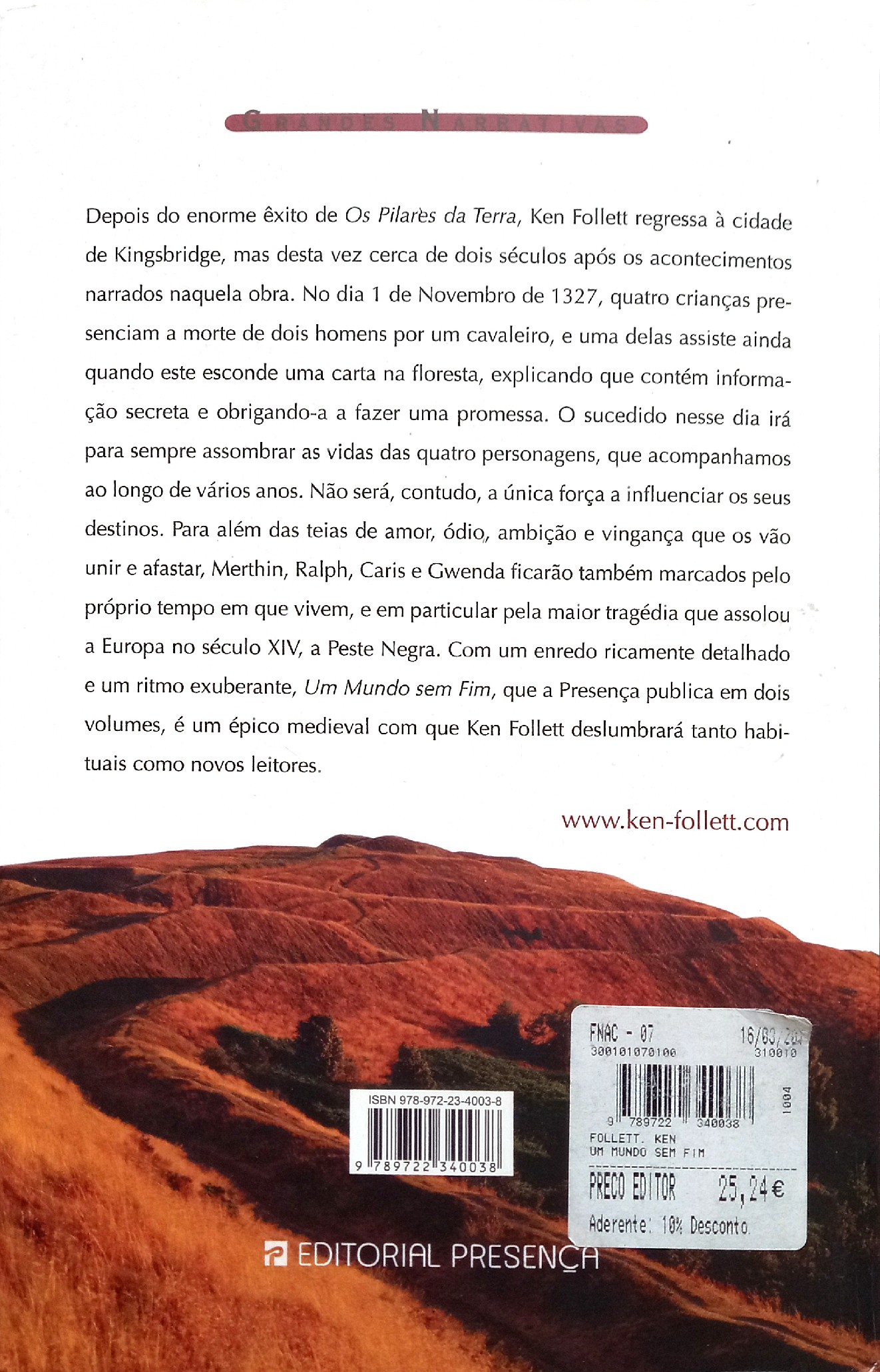 Historia de 4 criancas em 1327 na cidade de Kingsbridge....
