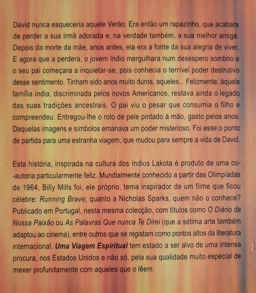 Um rapazinho que acabara de perder a sua adorada irma e também a sua melhor amiga.