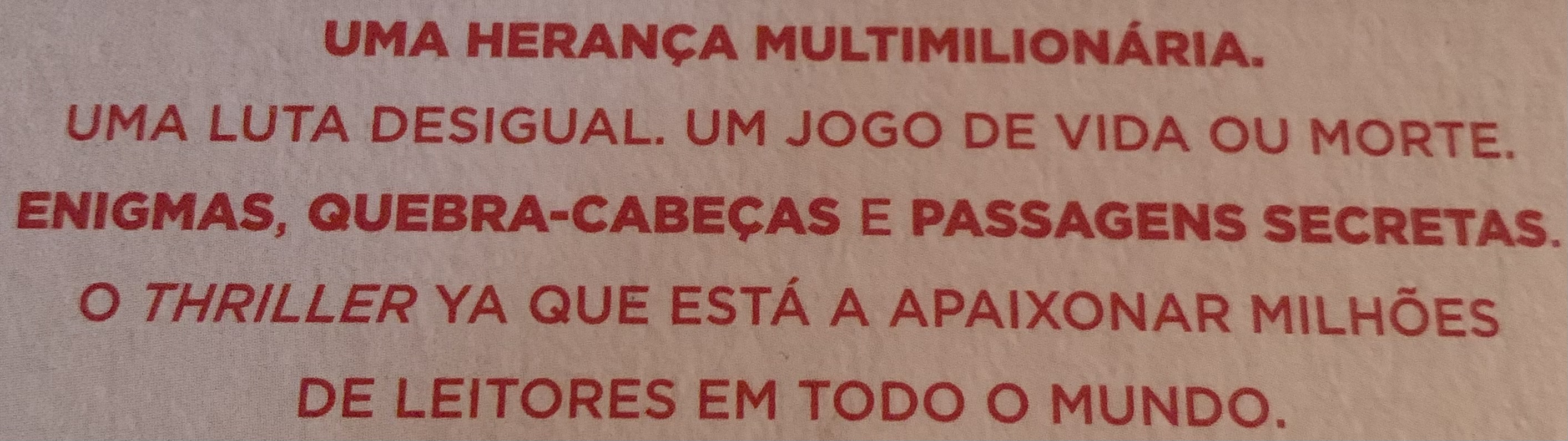 Um livro que se lê num ápice!