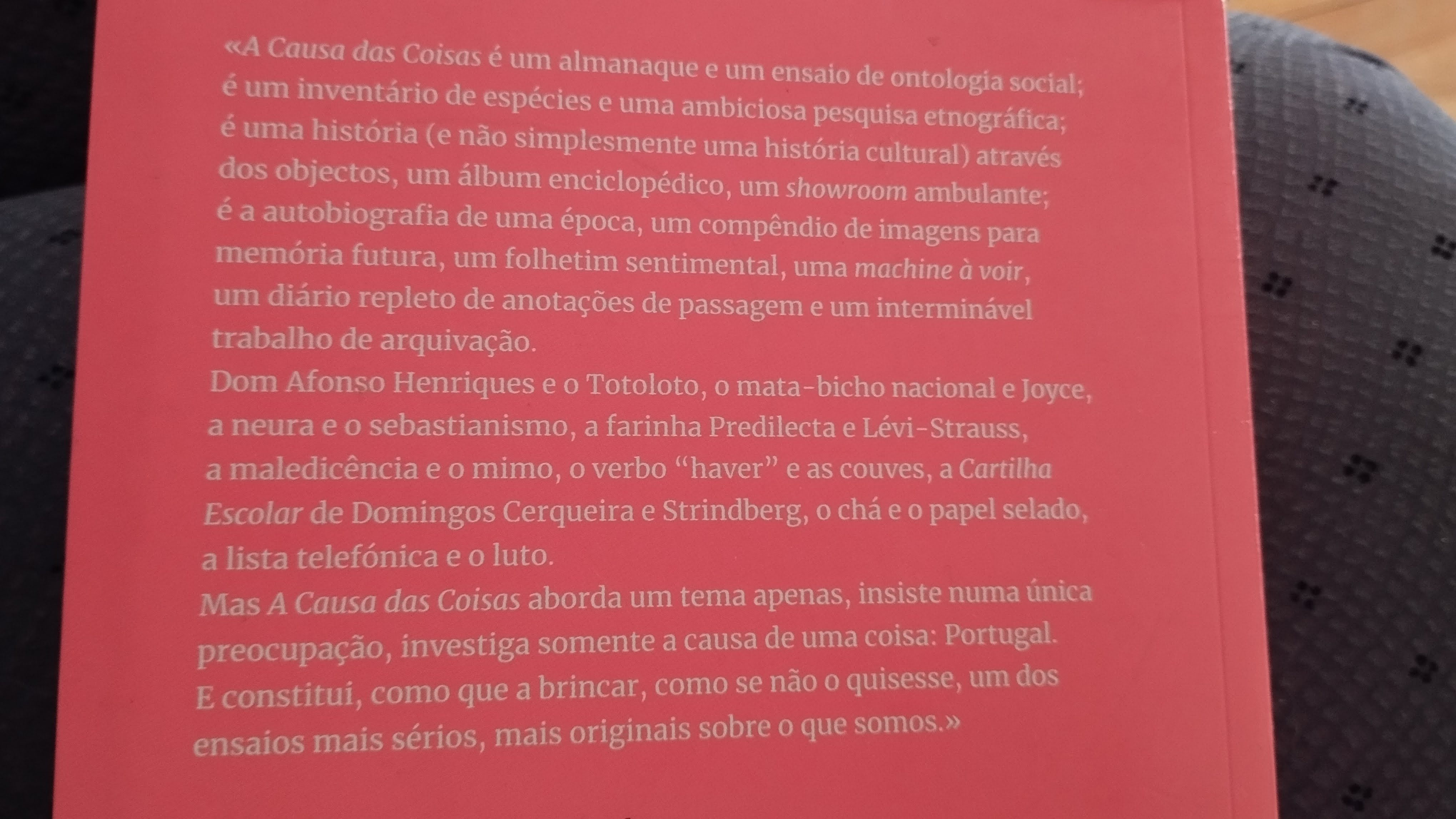 é um almanaque e um ensaio