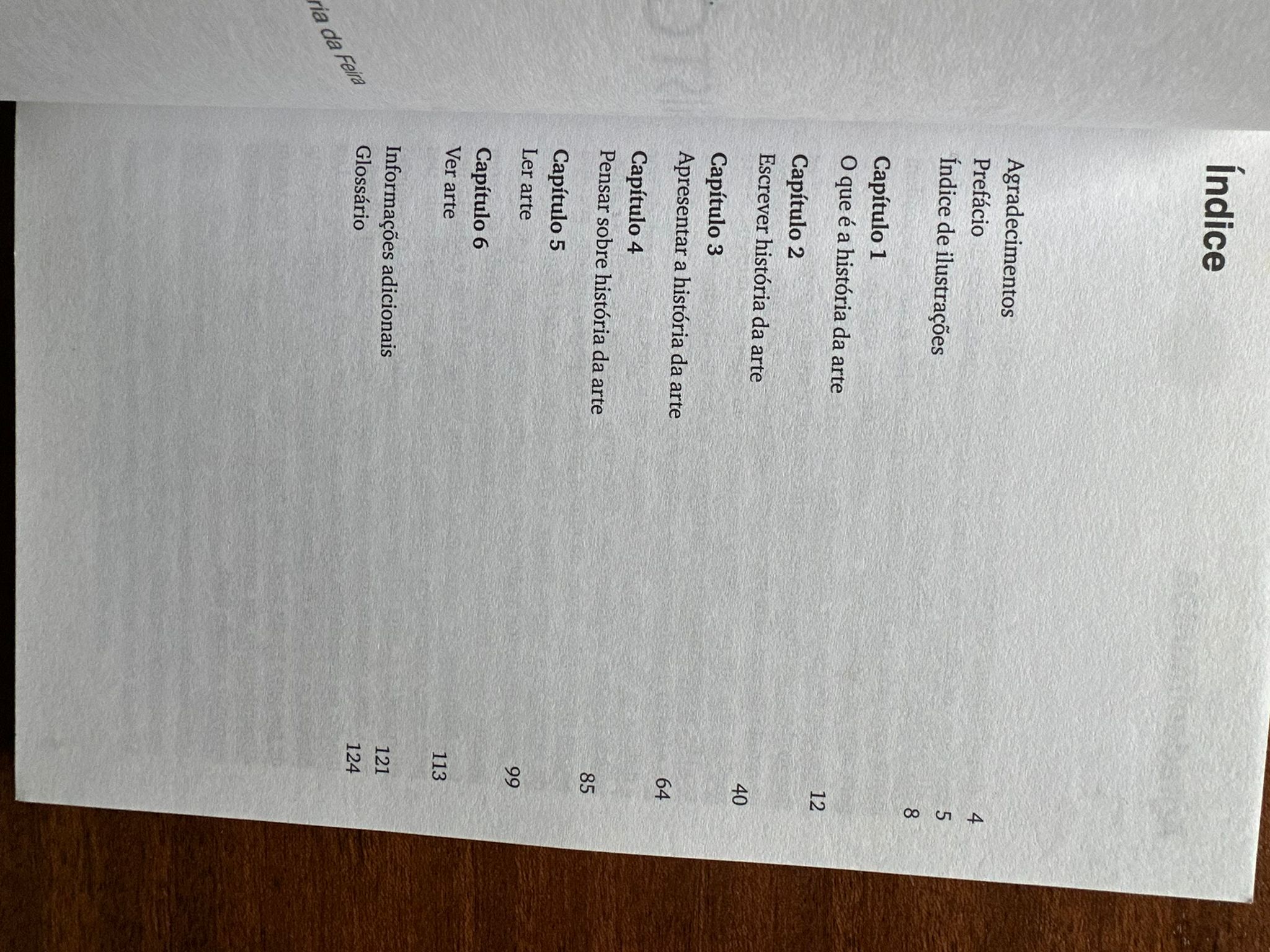 Índice do Livro