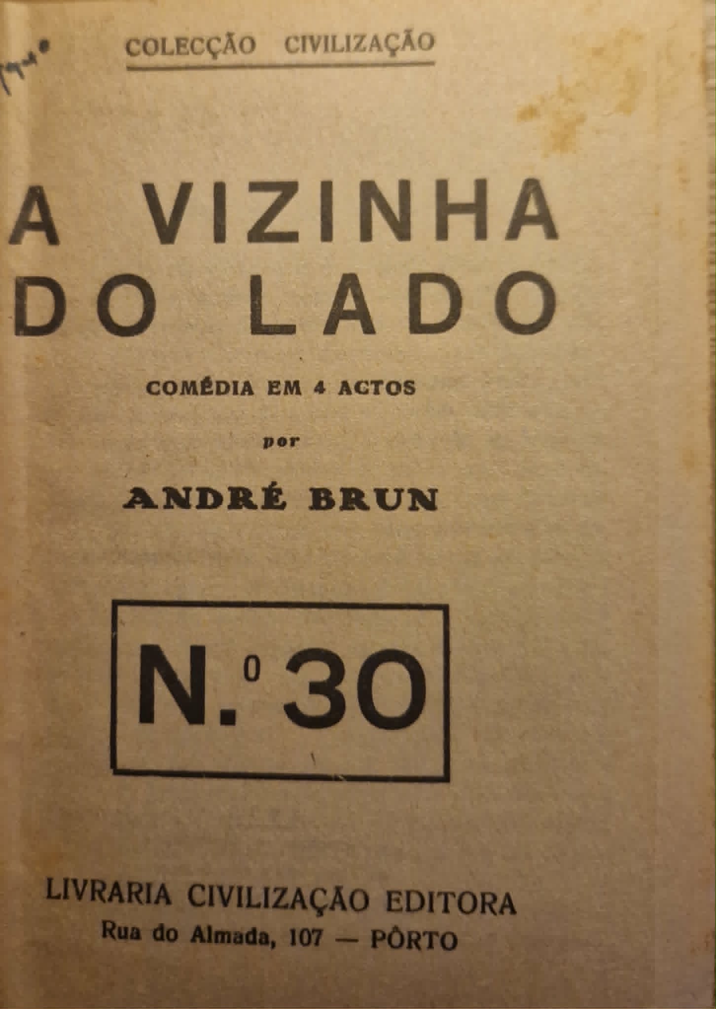 Comédia em 4 actos