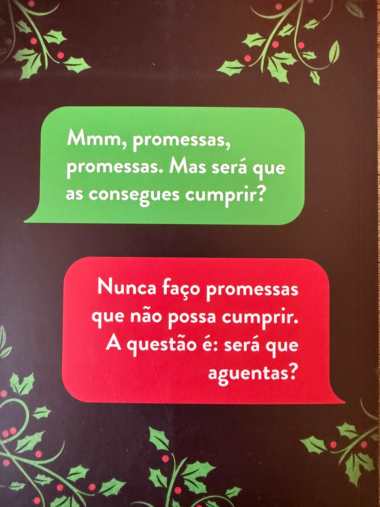 Porquê escolher entre ser atrevida ou bem-comportada neste stalker romance natalício, escaldante e cheio de suspense?  É véspera de natal e estou sozinha em casa…  A popular influencer Chloe Hallman prepara-se para passar mais um Natal sozinha, até que se vê atraída por dois homens: um fervoroso e extremamente atraente fã da sua sedutora e secreta persona online e um bombeiro sexy chamado Jack que a protege no seu bairro de Nova Iorque.  Ela não faz ideia de que eu a conheço melhor do que ela se conhece a si mesma. Sei os seus segredos mais profundos, os seus desejos mais sombrios - ela é cautelosa, mas eu tenho andado a observá-la, sem nunca deixar pegadas na neve à porta da sua casa.  Jack foi o primeiro a chegar ao acidente que, há dois Natais, roubou a vida à família da Chloe. Desde então, tem-na protegido em segredo. E, quando descobre a conta secreta dela, a sua obsessão só aumenta. Além disso, tanto Jack quanto Chloe se sentem atraídos pela escuridão que reconhecem um no outro.  Ela é o meu desejo de Natal tornado realidade. e eu sou o dela. Só que ela ainda não sabe.  Será que o Natal da Chloe vai ser apaixonante… ou um jogo perigoso com um homem cujo amor não conhece limites?  Ele Vê-te Enquanto Dormes, de Alta Hensley, é uma irresistível dark rom-com para o Natal.